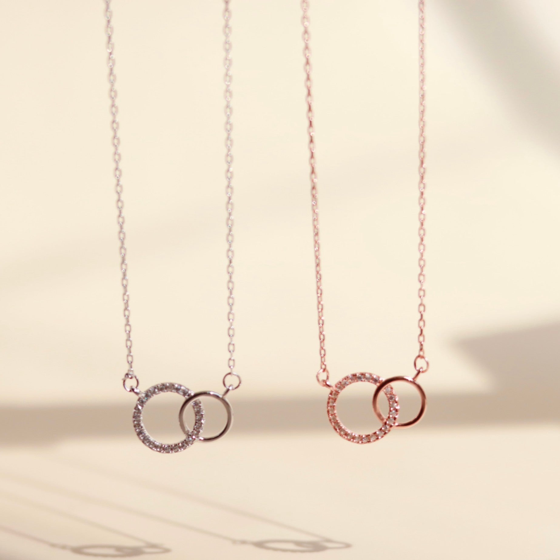 Gemor 18K Destiny Rings Necklace