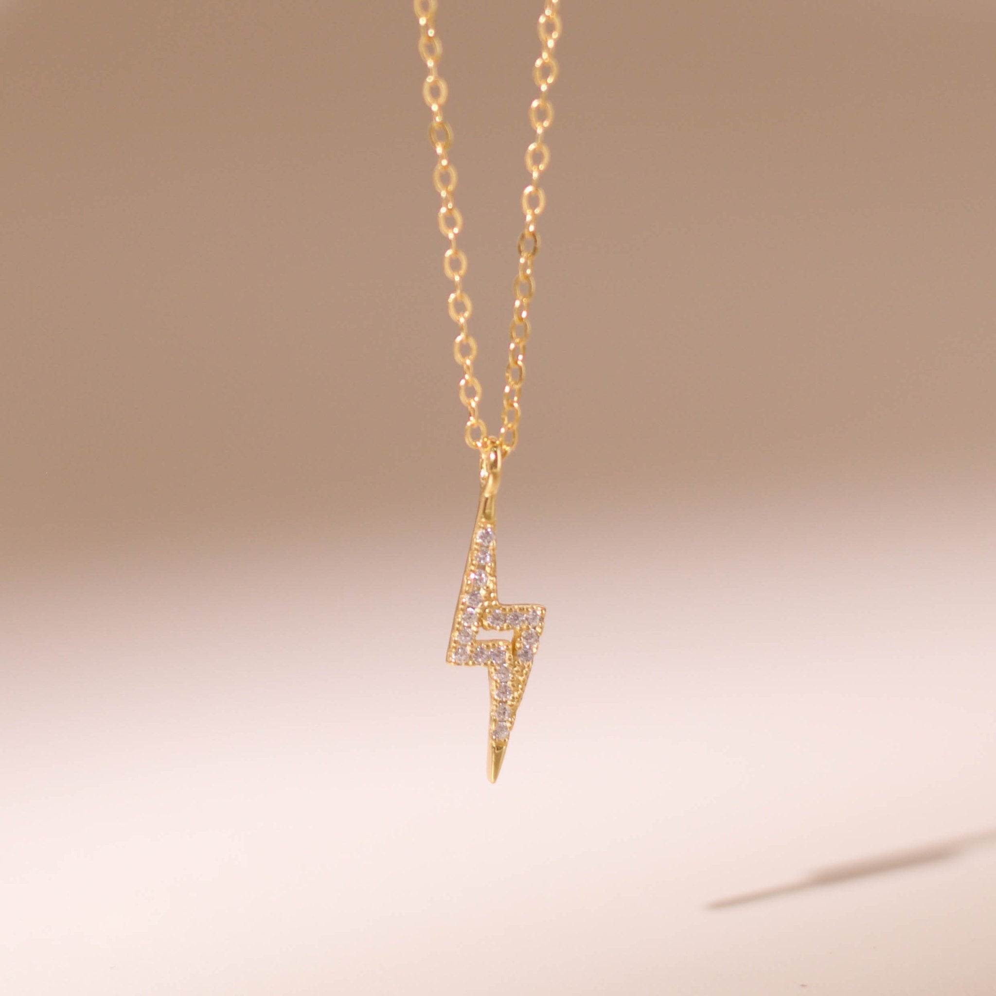 Gemor 18K Lightning Necklace
