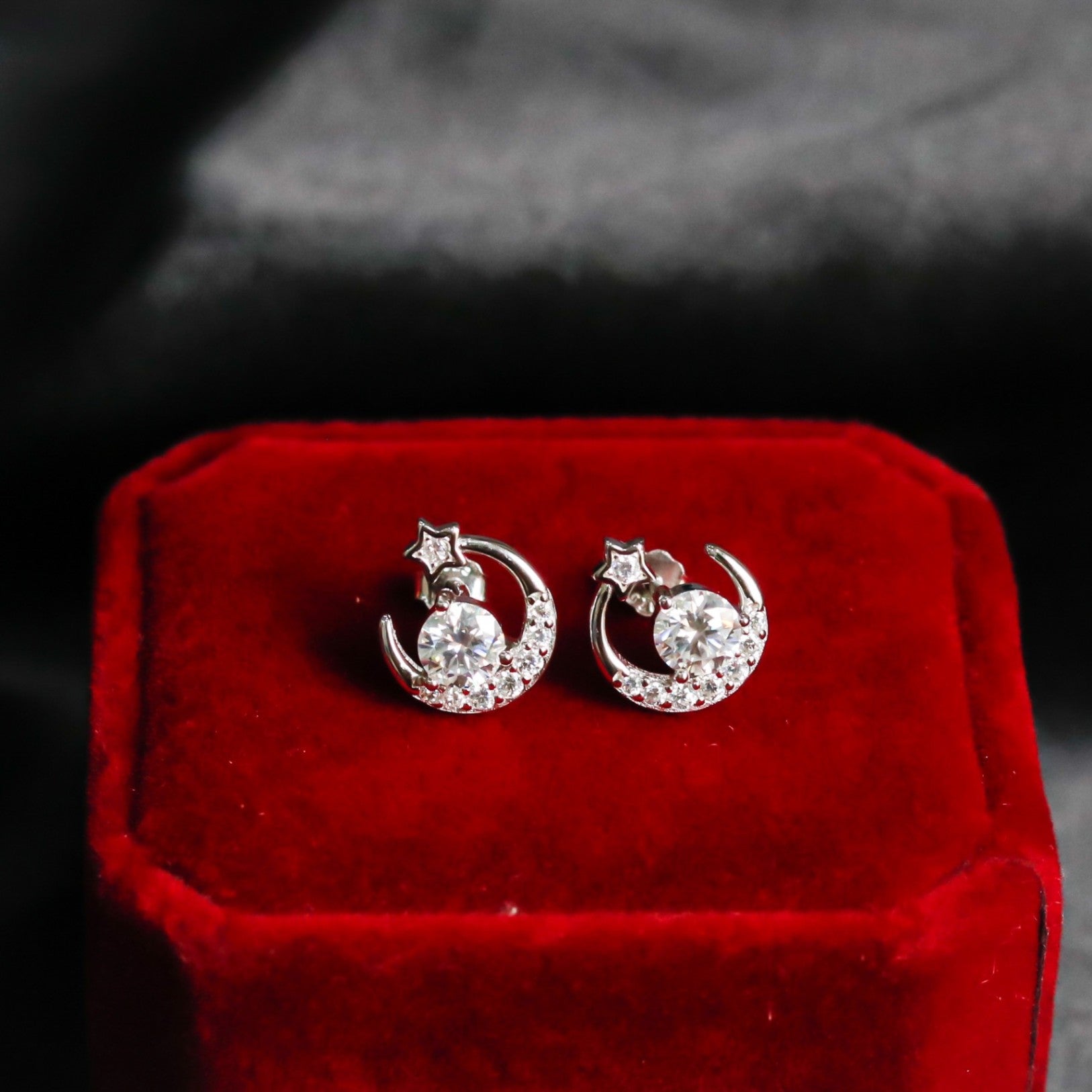 Gemor 18K Luna Lucky Earrings