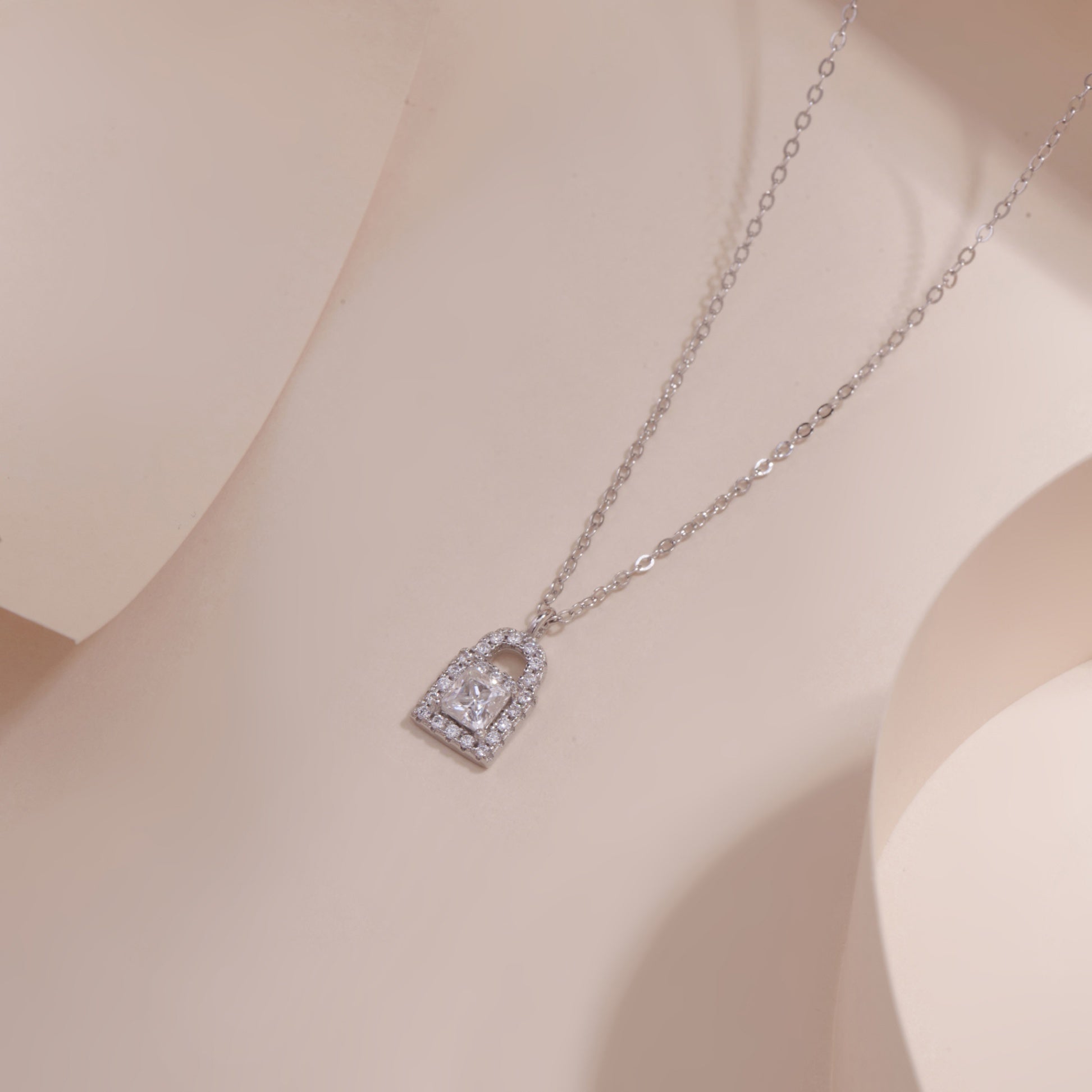 Gemor 18K Lock Of Love Necklace