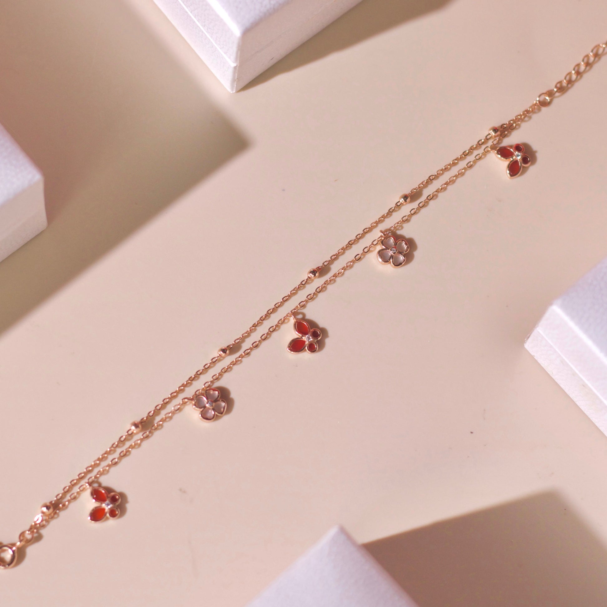 Gemor 18K Cloverfly Bracelet