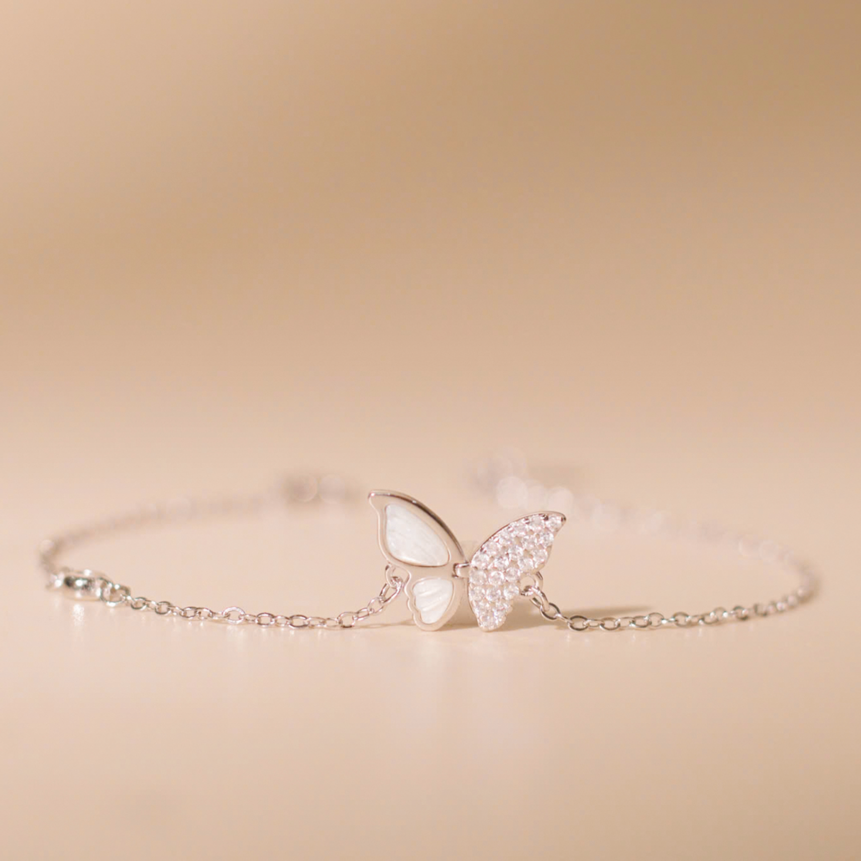 Gemor 18K Annie Butterfly Bracelet
