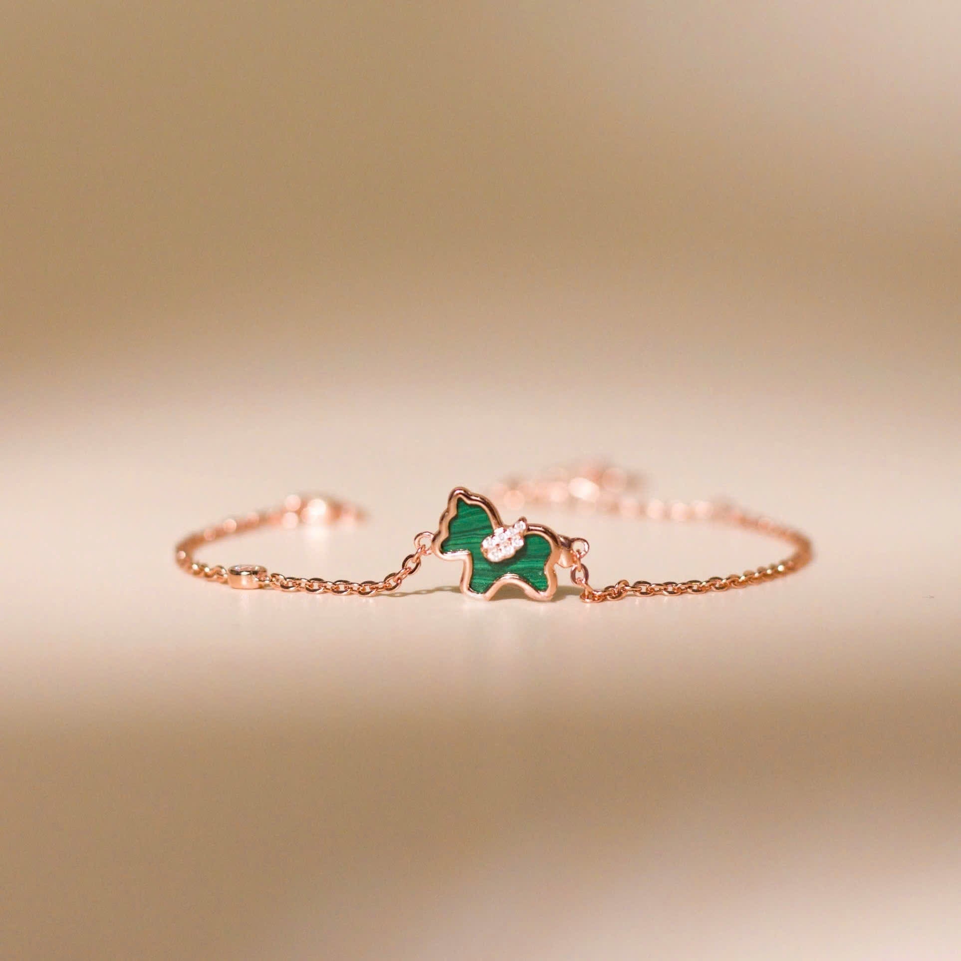 Gemor 18K Unicorn Lucky Bracelet