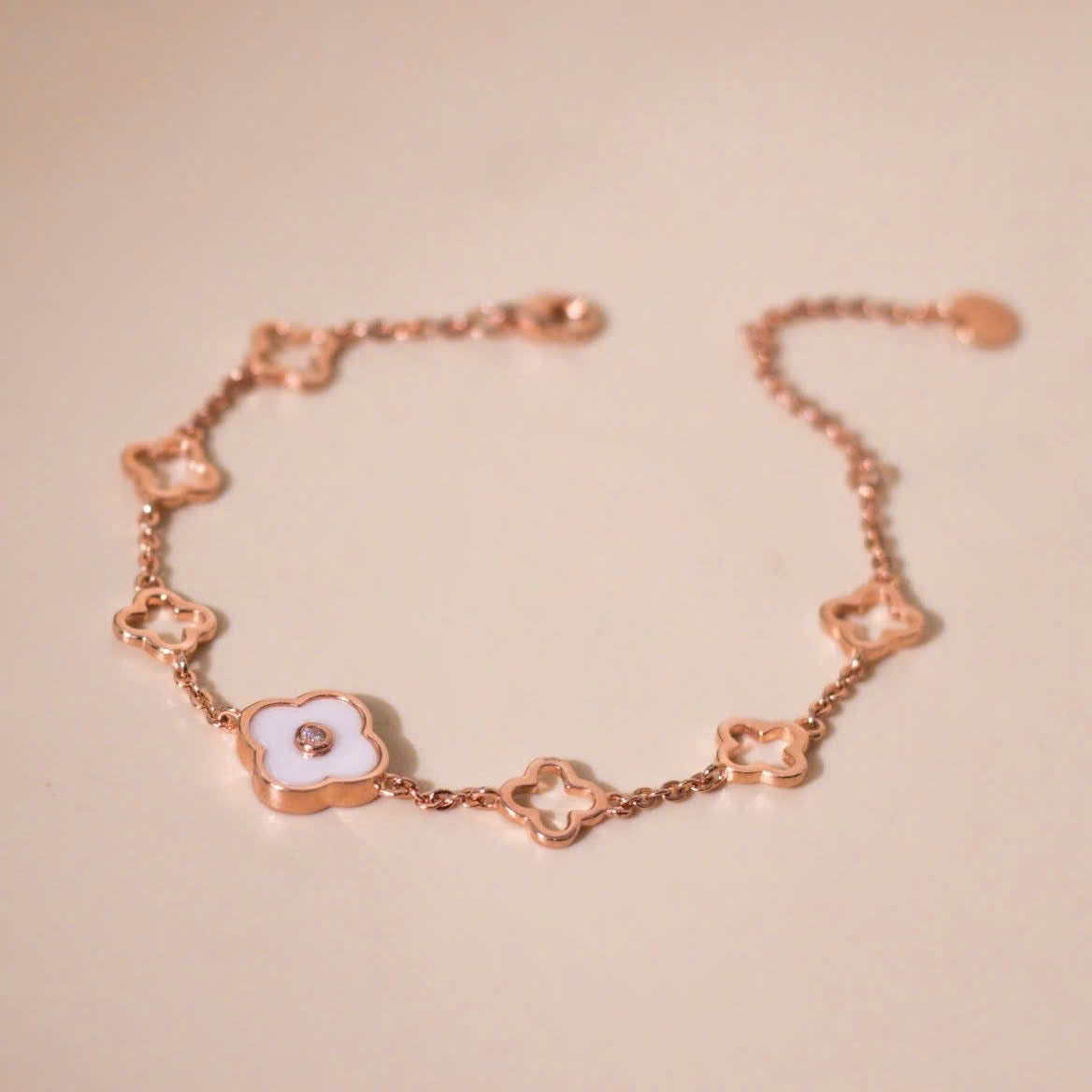 Gemor 18K Mira Clover Bracelet