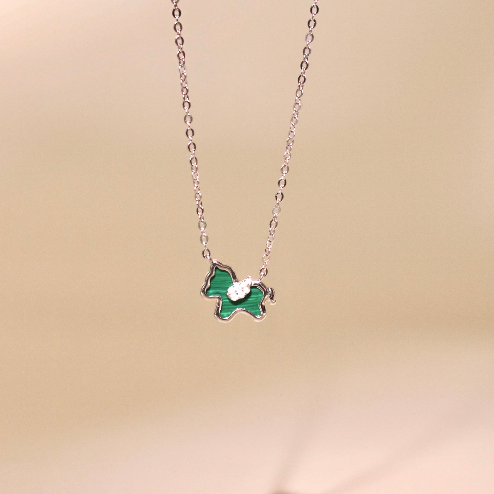 Gemor 18K Unicorn Lucky Necklace