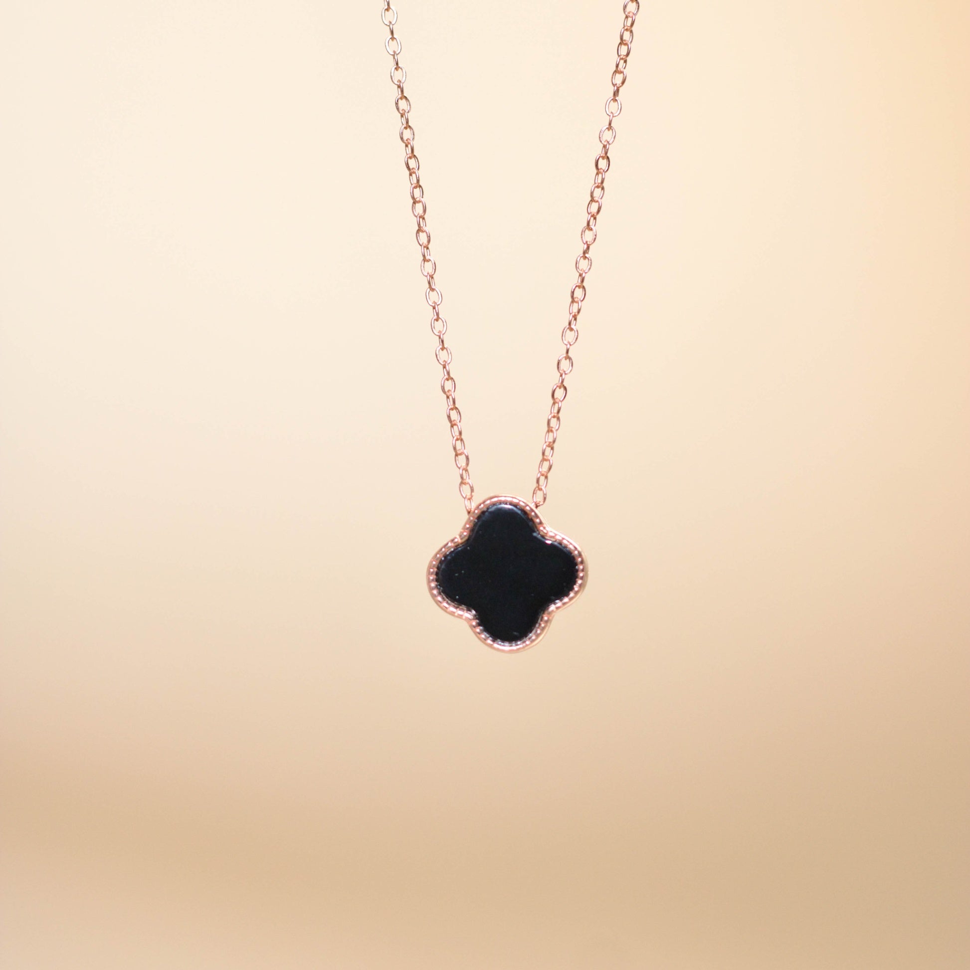 Gemor 18K Sana 4-Leaf Clover Necklace
