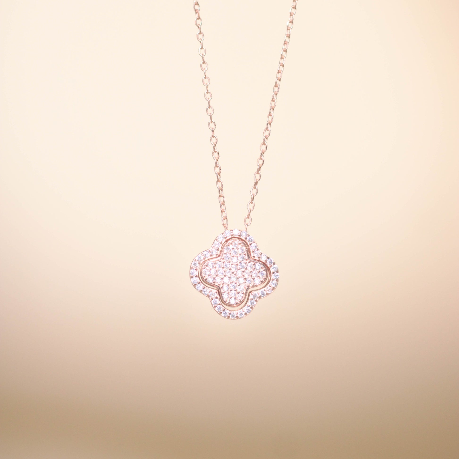 Gemor 18K Irene 4-Leaf Clover Necklace